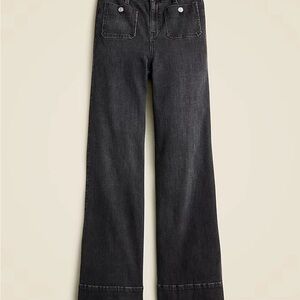 J. Crew Charcoal Flare Jeans